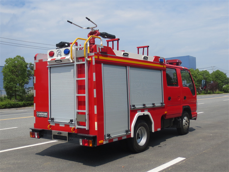 慶鈴(藍(lán)牌)泡沫消防車(chē)圖片